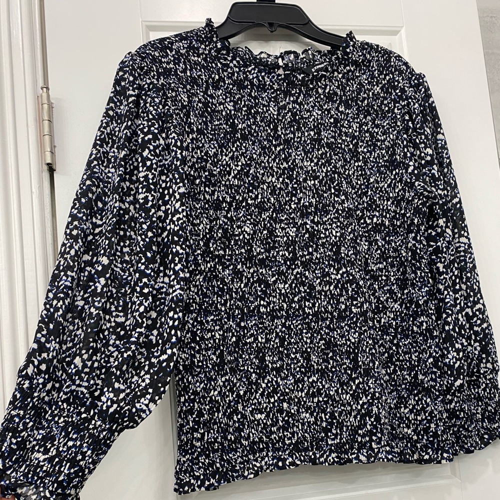 Express smocked top